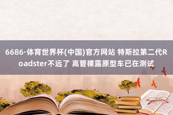 6686·体育世界杯(中国)官方网站 特斯拉第二代Roadster不远了 高管裸露原型车已在测试